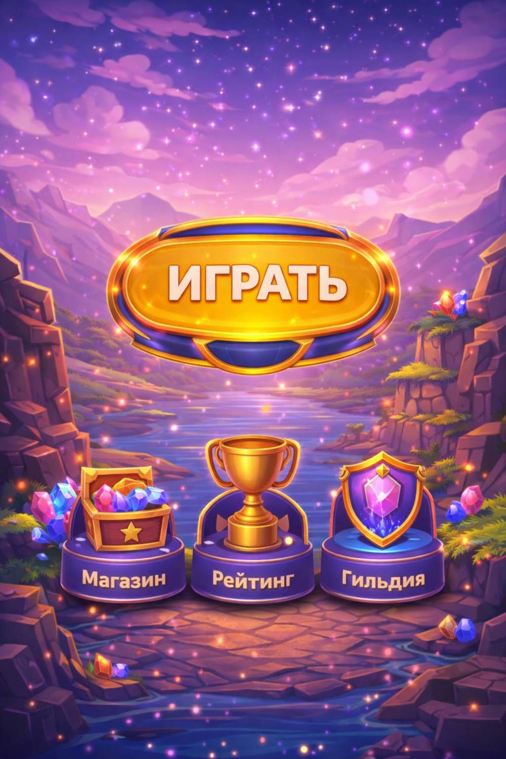 Главное меню MatchCraft